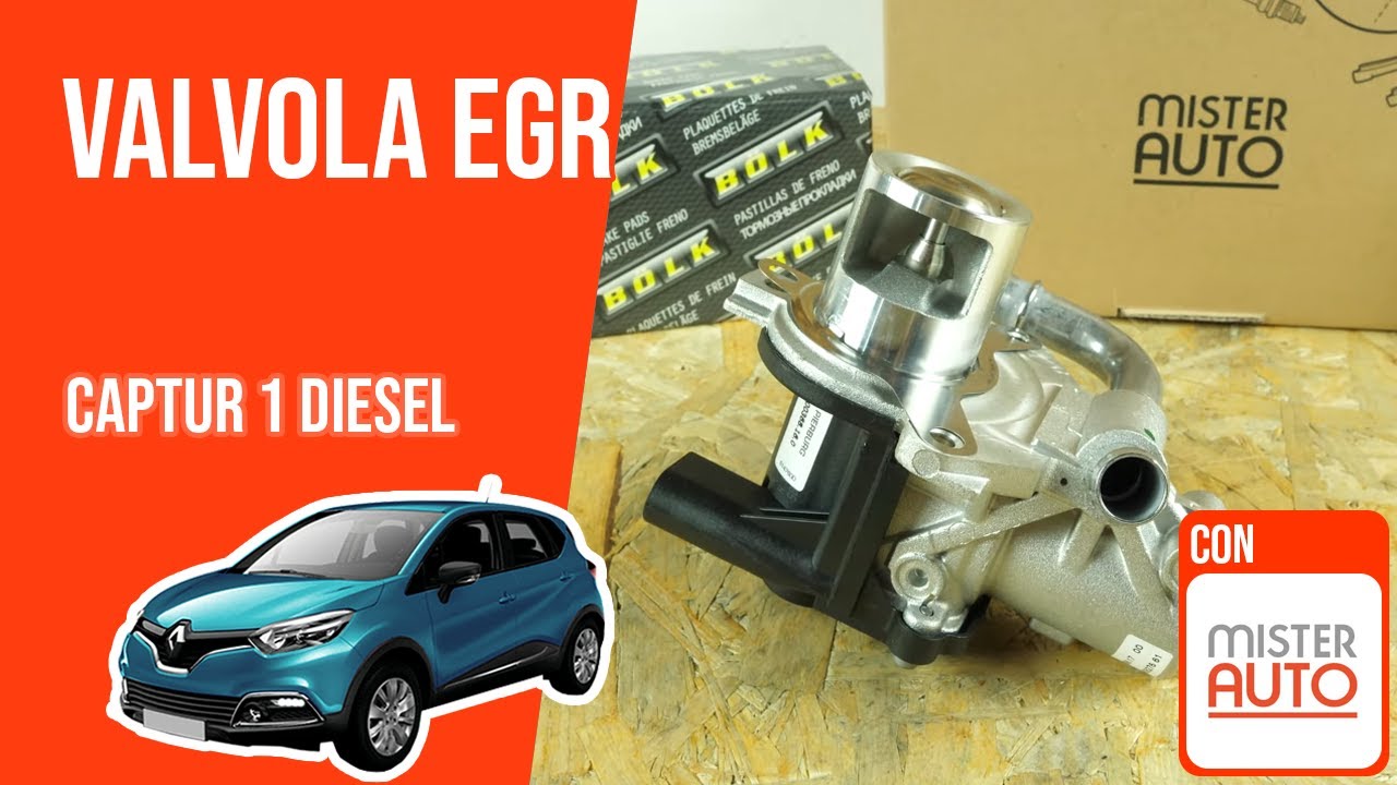 Sostituzione valvola EGR Captur 1 1.5 dCi ♻️