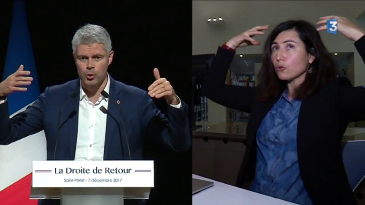 Laurent Wauquiez  - Son phrasé , sa communication