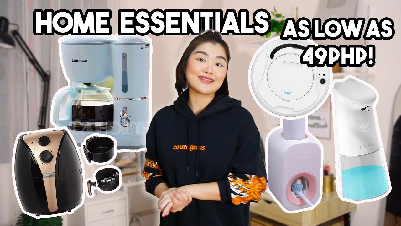 AFFORDABLE & SULIT Home Essentials Haul + more! (shopee, Lazada, banggood)