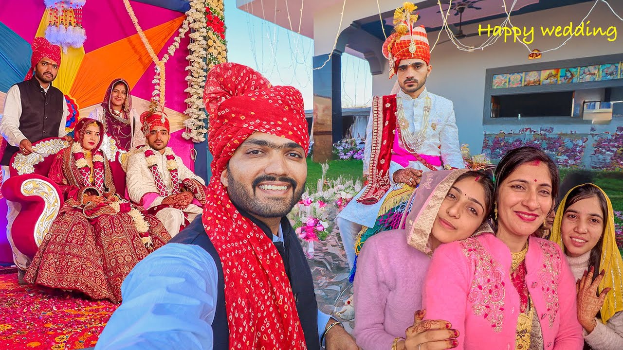 Barati ban sasural gaya 😍 sali ki shadi me -Rajasthan || Wedding vlog