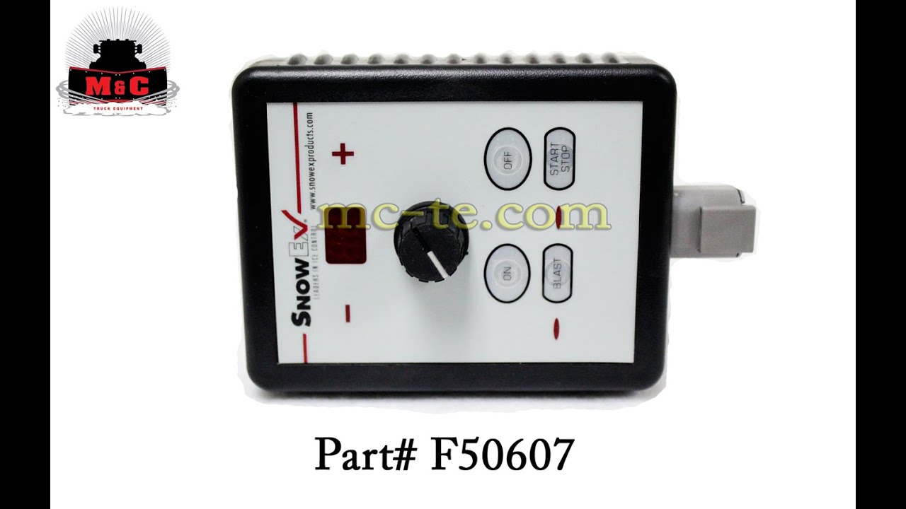 Snow Ex Tailgate Pendent Controller F50607