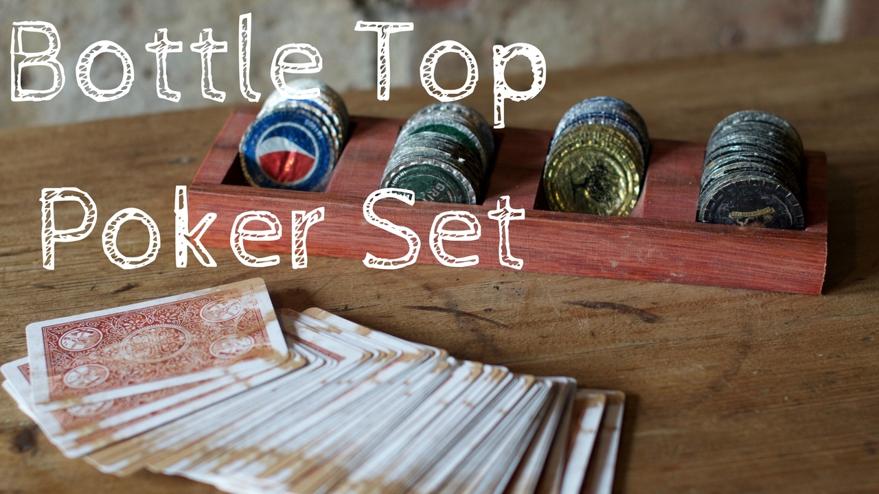 Bottle Top Poker Set
