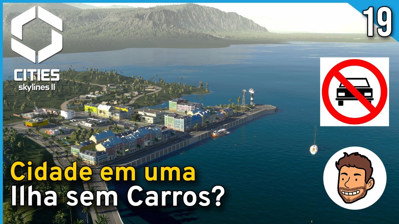 Cities: Skylines 2 - É POSSÍVEL TER UMA ILHA SEM CARROS? - Gameplay PT-BR #19