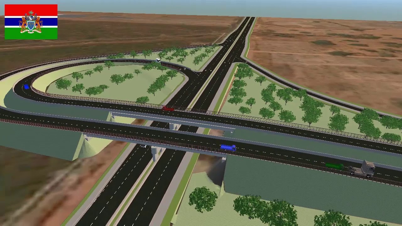 MODERN GAMBIA ROAD (MINISTRY OF TRANSPORT WORKS AND INFRASTRUCTURE)