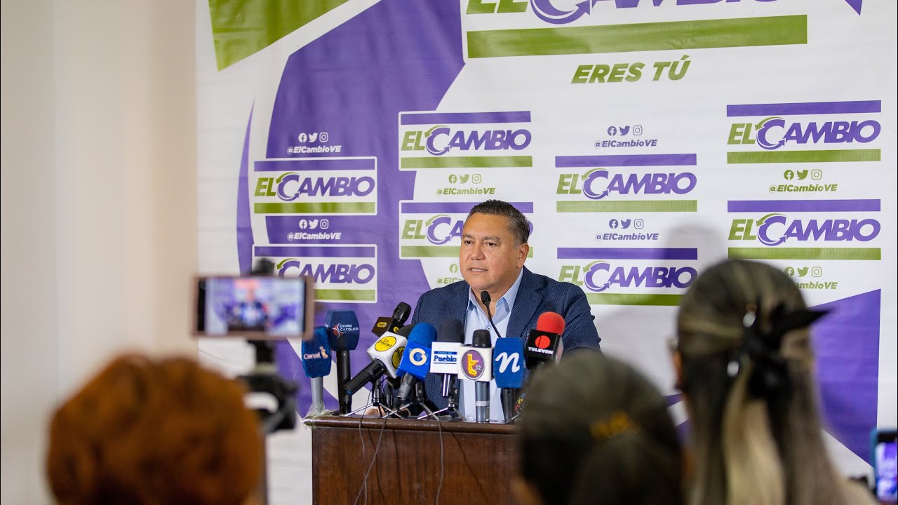 Rueda de prensa del candidato presidencial 2024 Javier Bertucci - Táchira.