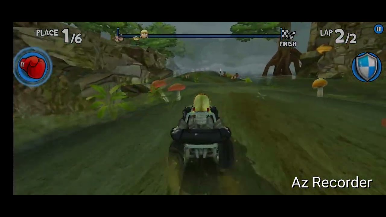 Race in Beach Buggy Racing with shortcuts!!