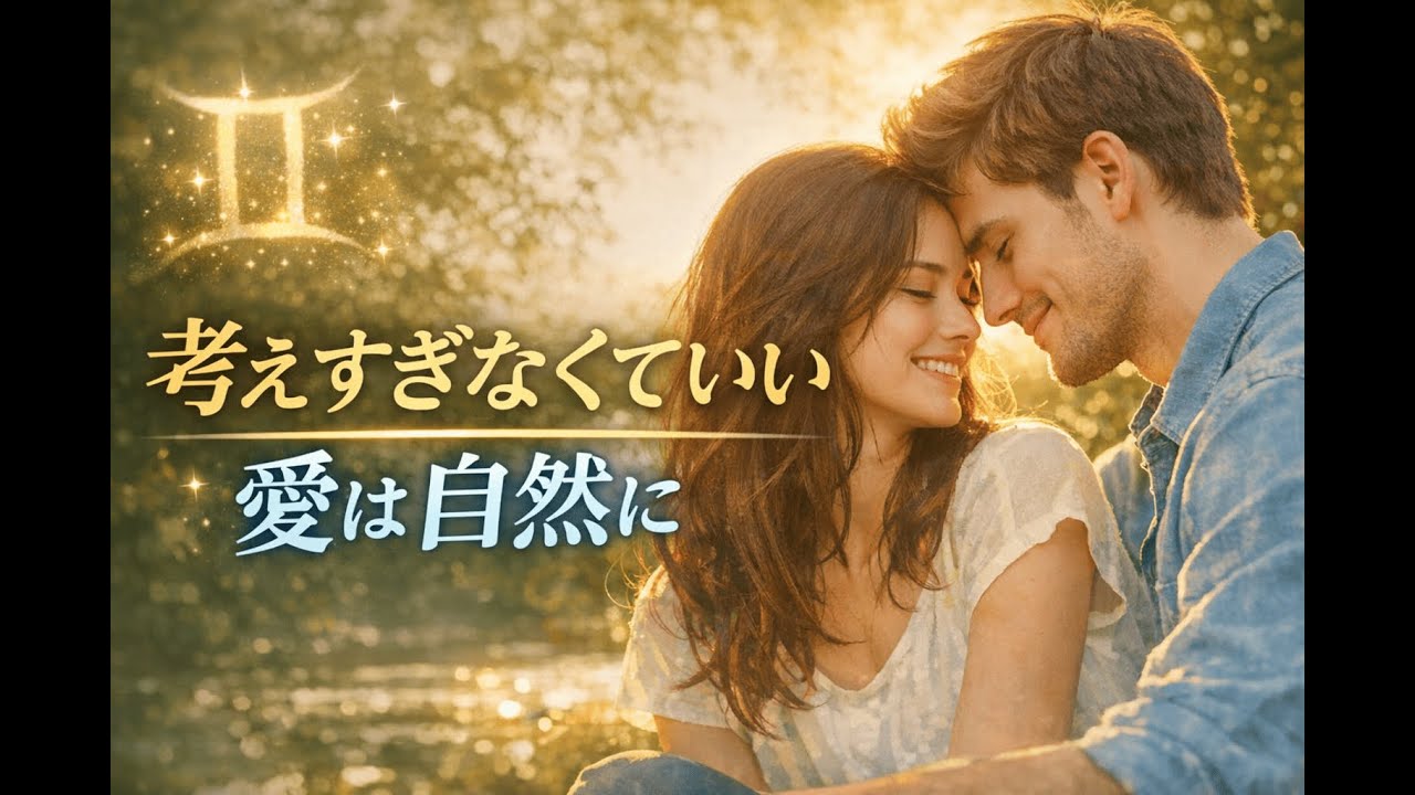 2026年 双子座 恋愛運｜考えすぎなくていい、愛は自然に整っていく一年