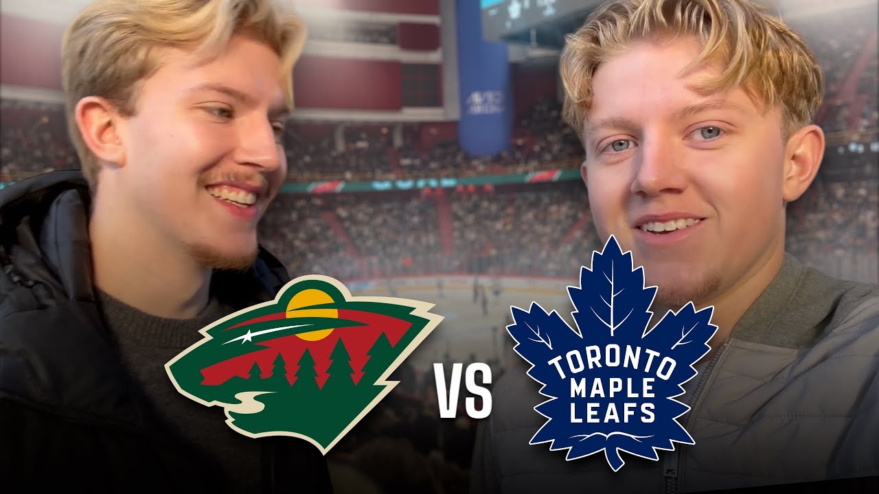 VLOGG - WILD VS LEAFS (19 nov 2023)