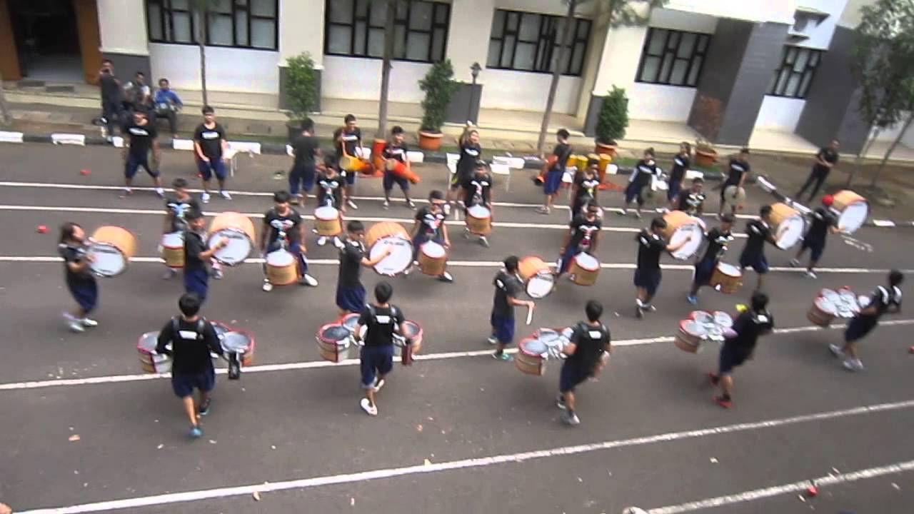 E-sarn Drumline Mov.1 BMBC 2014 (Bandung, Indonesia)