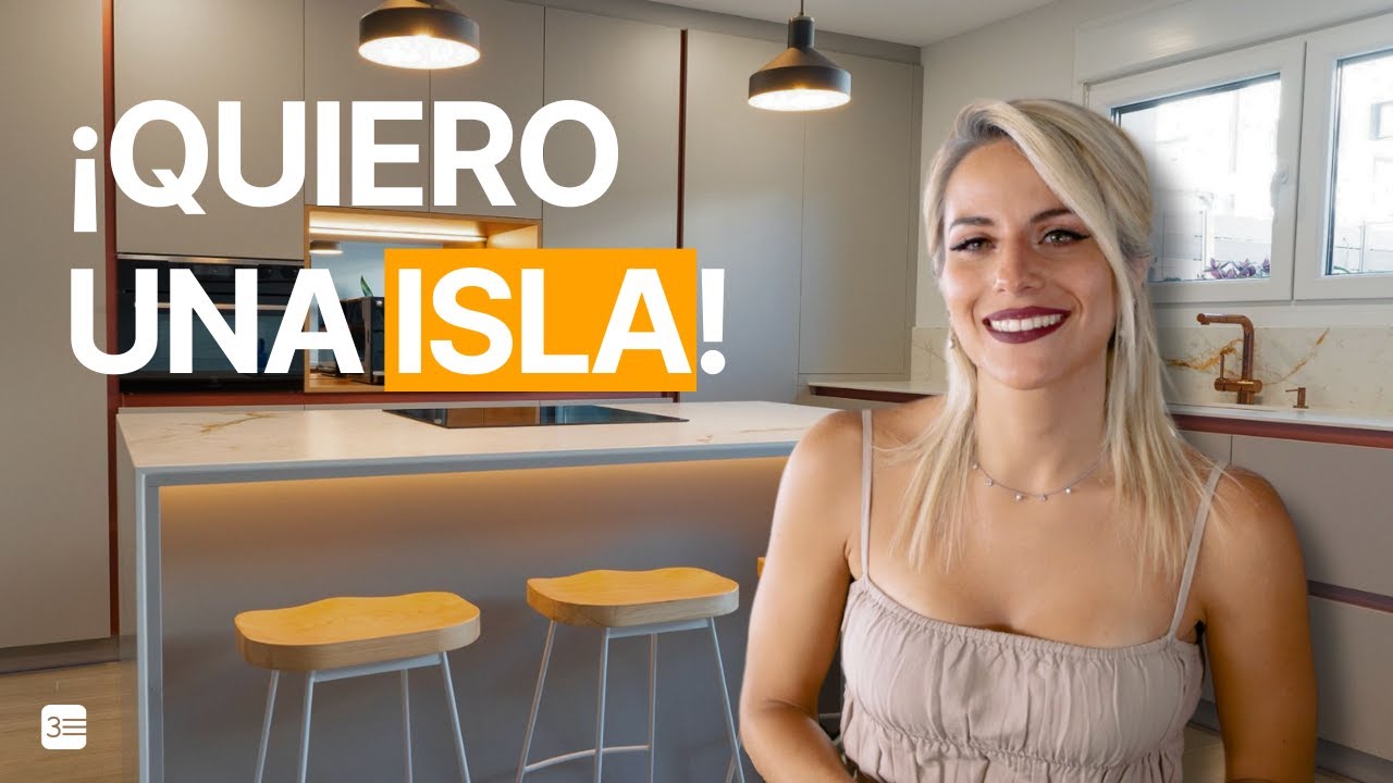 ISLAS de COCINA Gu&iacute;a completa  🤯  | Tipos y dimensiones ideales 📐