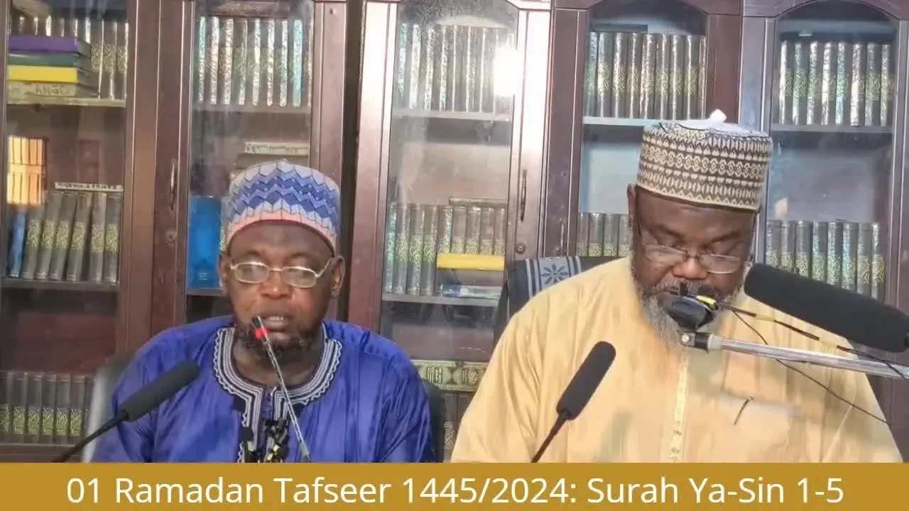 01 Ramadan Tafseer 1445/2024: Surah Ya-Sin 1-5 [Falalar Suratu Yaseen] - Sheikh Haifan