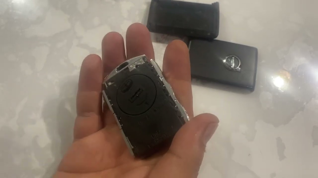 volvo key fob batery replacement xc40 ,xc60,xc90 volvo anahtar pil değişimi