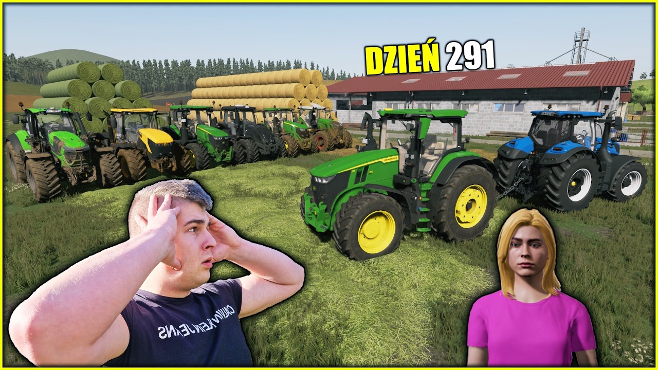 WIELKIE TESTY NOWEGO CIĄGNIKA😱 JEST DOBRZE CZY TRAGICZNIE ❓😂┃ZAGUBIENI W LESIE 🔥 DZIEŃ ➡291┃FS 22