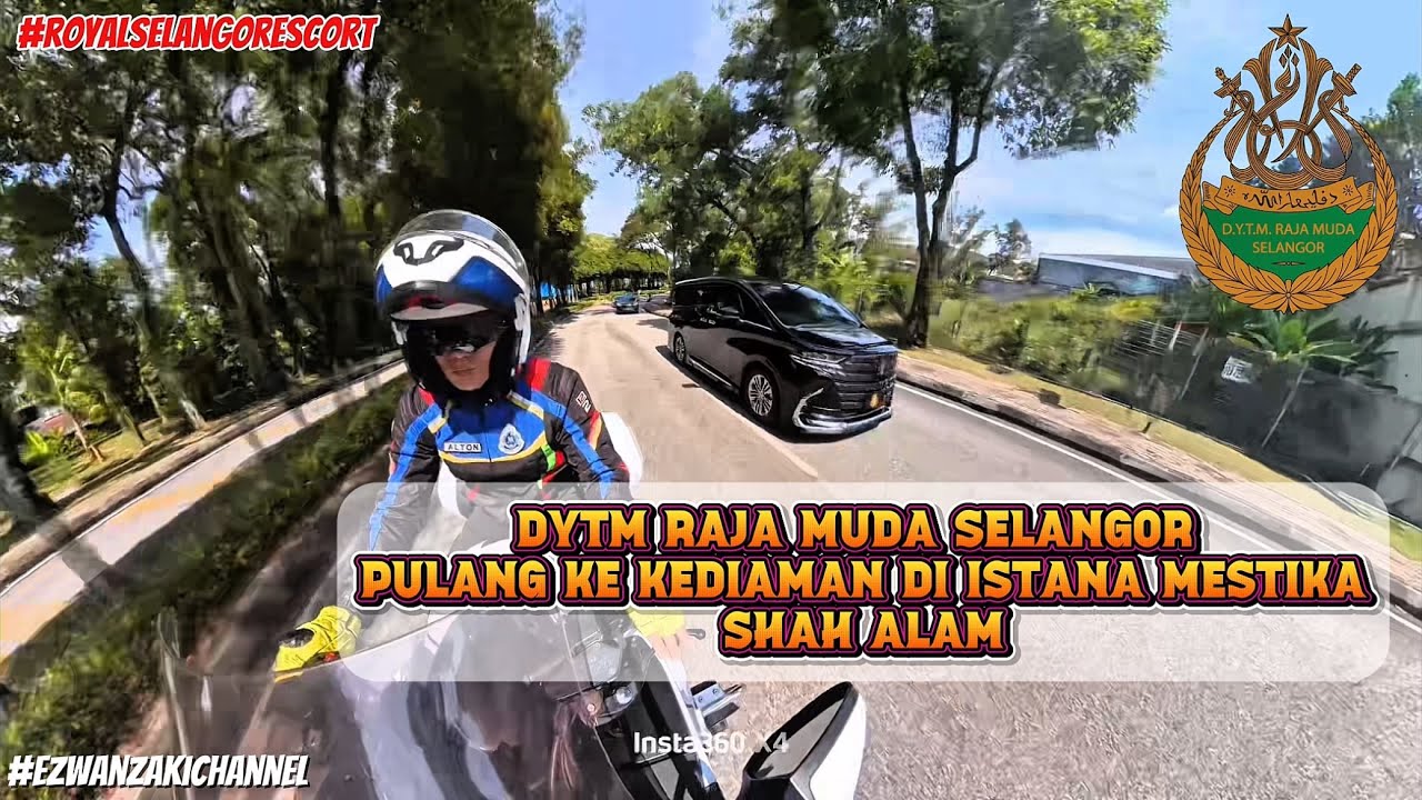#53 DYTM RAJA MUDA SELANGOR pulang ke ISTANA MESTIKA