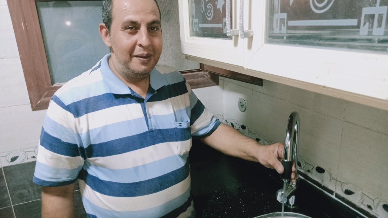 طريقه تركيب فلتر 3 مرحل تانك مع خلاط مطبخ مزود بحنفيه فلتر