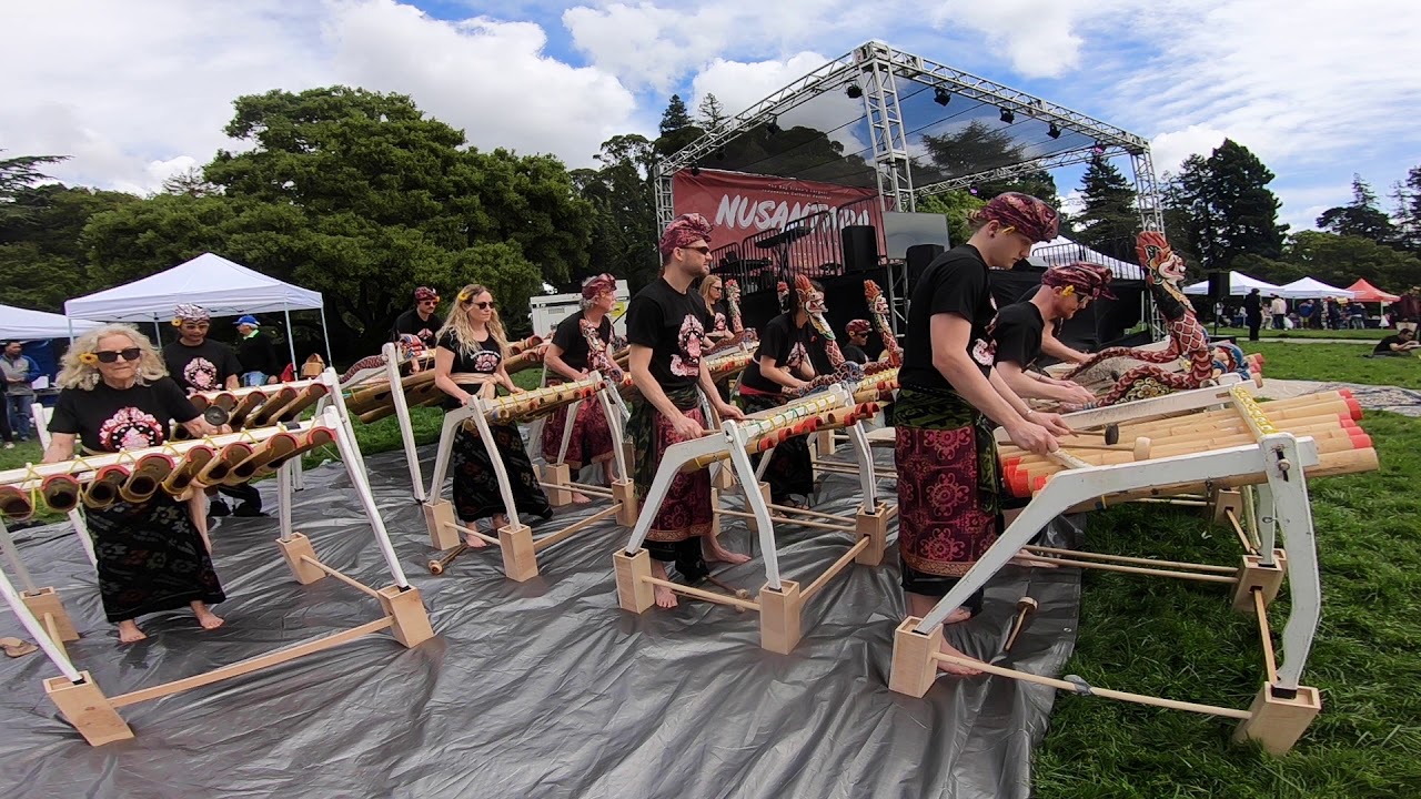 Jegog Gamelan Sekar Jaya at UC Berkeley, California 2019
