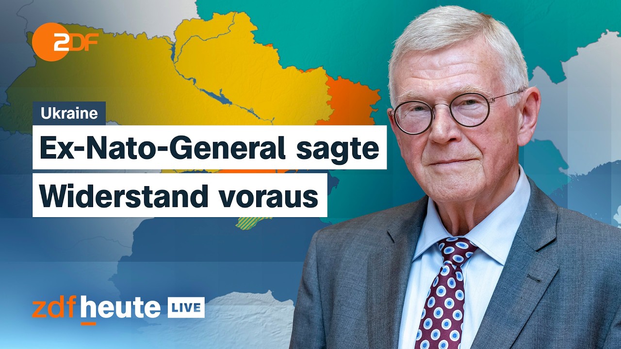 Vier Jahre Ukraine-Krieg: Ex-Nato-General sagte Widerstand voraus