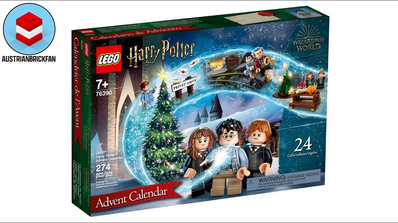 LEGO Wizarding World 76390 Kalendarz adwentowy Harry'ego Pottera 2021 Szybka budowa