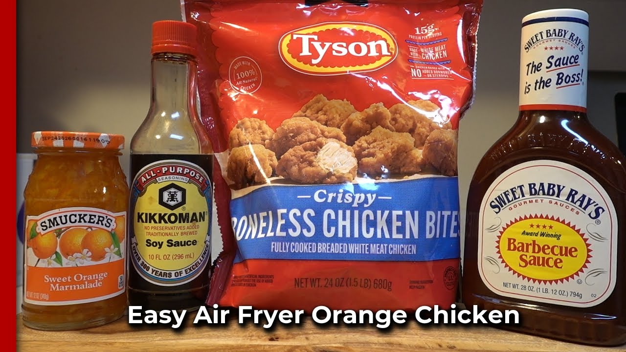 Easy Air Fryer Orange Chicken