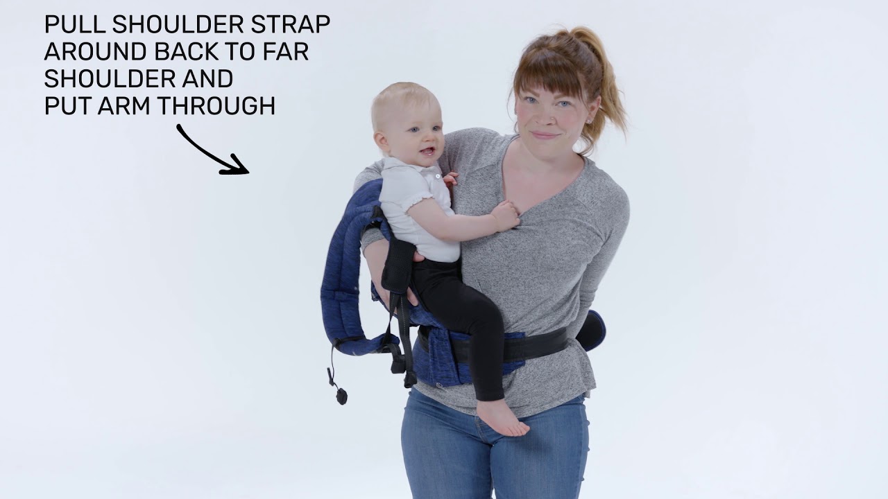 LÍLLÉbaby Carrier Tutorial - Back Carry in Your Position
