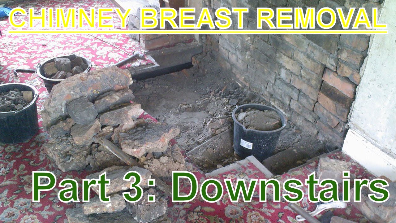 Chimney Breast Removal (part 3) Downstairs / Living Room