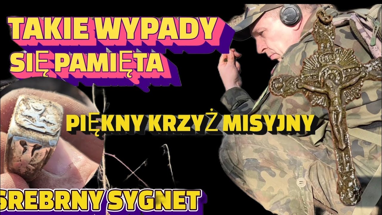 SREBRNY SYGNET , KRZYŻ MISYJNY , MEGA WYPAD #dc#viral#poszukiwania#las#metaldetecting#coin#przygoda#
