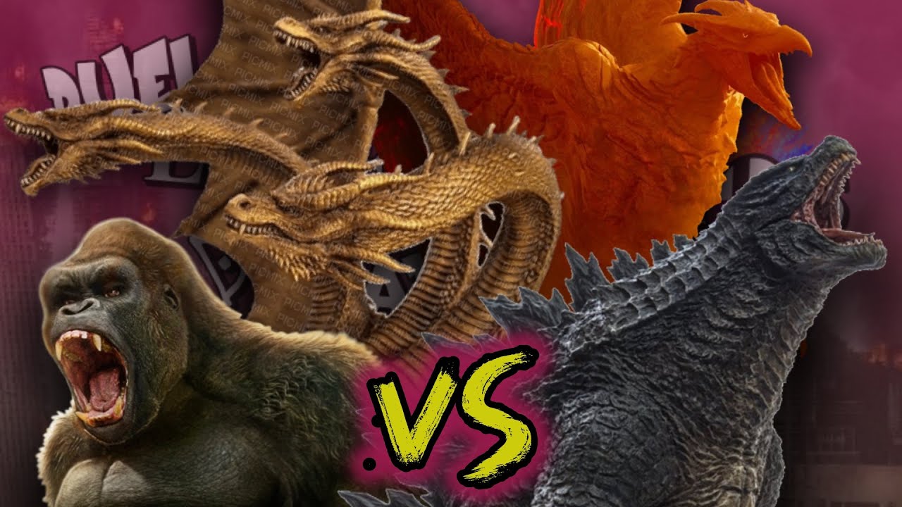GODZILLA VS KING GHIDORAH VS KING KONG VS RODAN RAP || #DLRH || Zigred ft. Mcplay Goldman & Dexuz