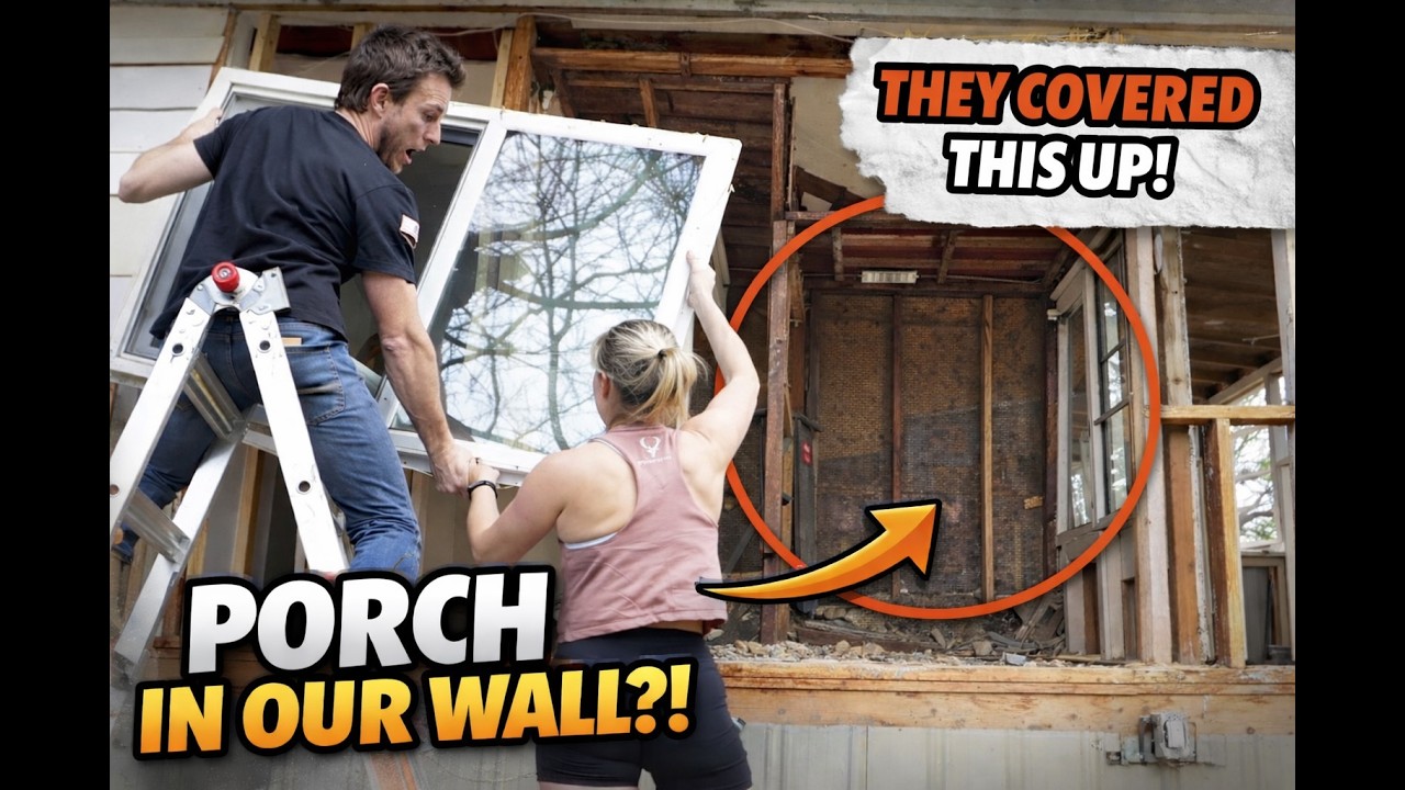 HIDDEN DISASTER Behind Our Wall! DIY Bedroom Remodel Reveals A HUGE Surprise 😱