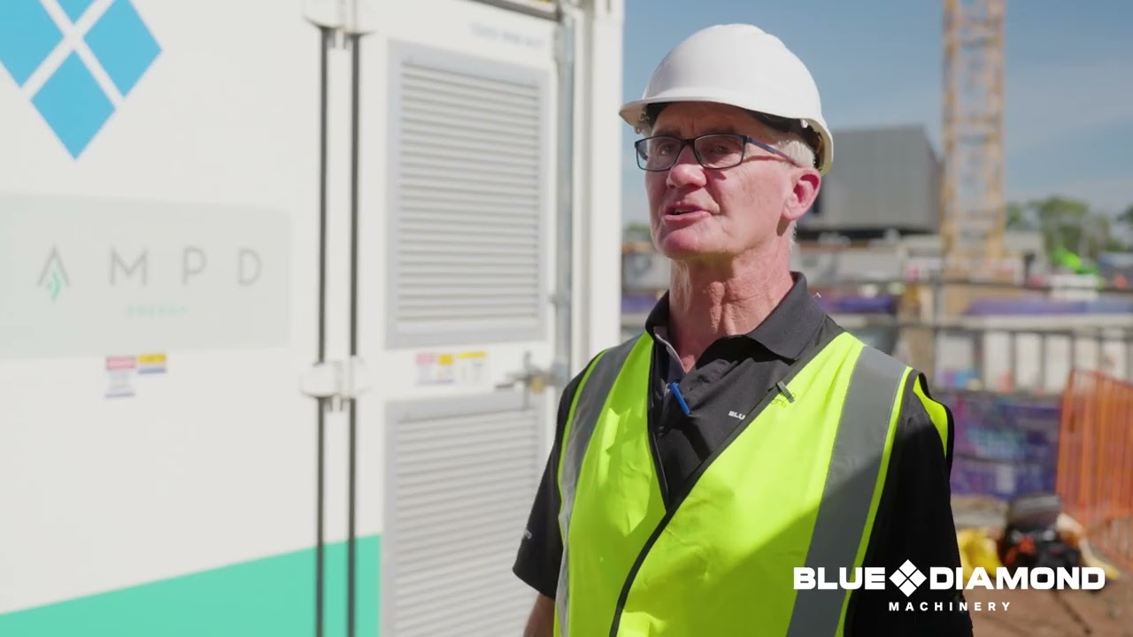 Powering Construction Tower Cranes with a Battery Energy Storage System (BESS)