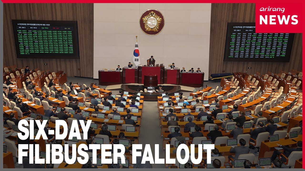 [Politics & Diplomacy] February Assembly session concludes after six-day marathon filibusters...