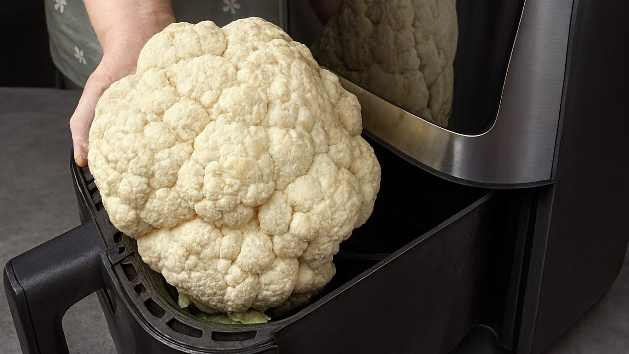 I Put Cauliflower in the Air Fryer… and WOW!