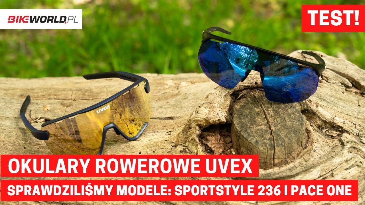 Test: Okulary rowerowe Uvex Sportstyle 236 i Pace One (2024)
