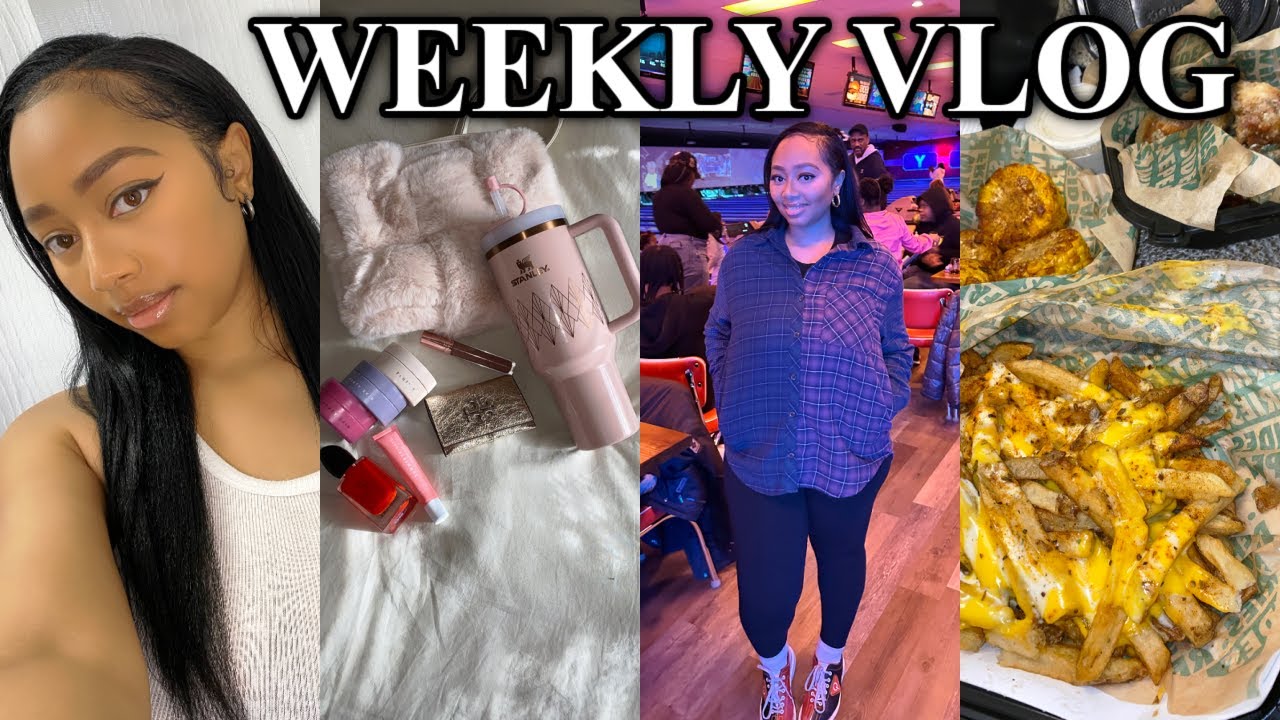 WEEKLY VLOG! New Year New Gifts, Pregnancy Cravings, Bowling Sucks
