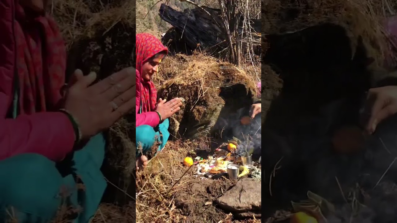 Uttarakhand me masan ase Puja jata h @uttherakhandi masan#masan Puja 😀😀