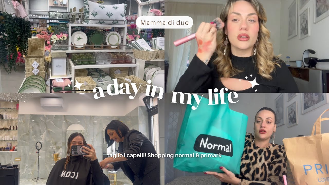 TAGLIO I CAPELLI DI 10 CM! RUBANO LA MACCHINA A MIA SORELLA? MEGA HAUL NORMAL 200€