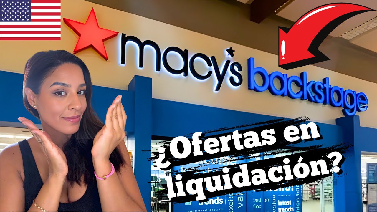 Macy&rsquo;s Backstage esta LIQUIDANDO todo en MIAMI 🇺🇸 &iexcl;OFERTAS de fin de a&ntilde;o!