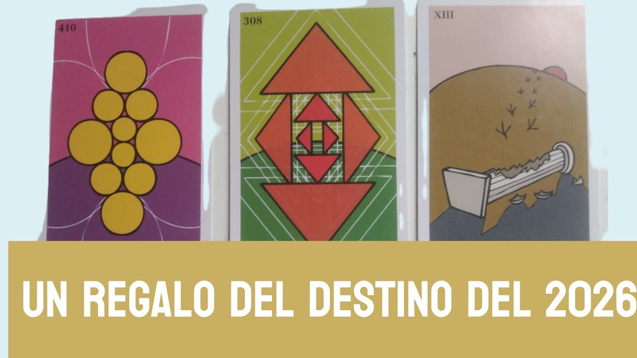 UN REGALO DEL DESTINO DEL 2026! #destino #2026 #tarocchiinterattivi 