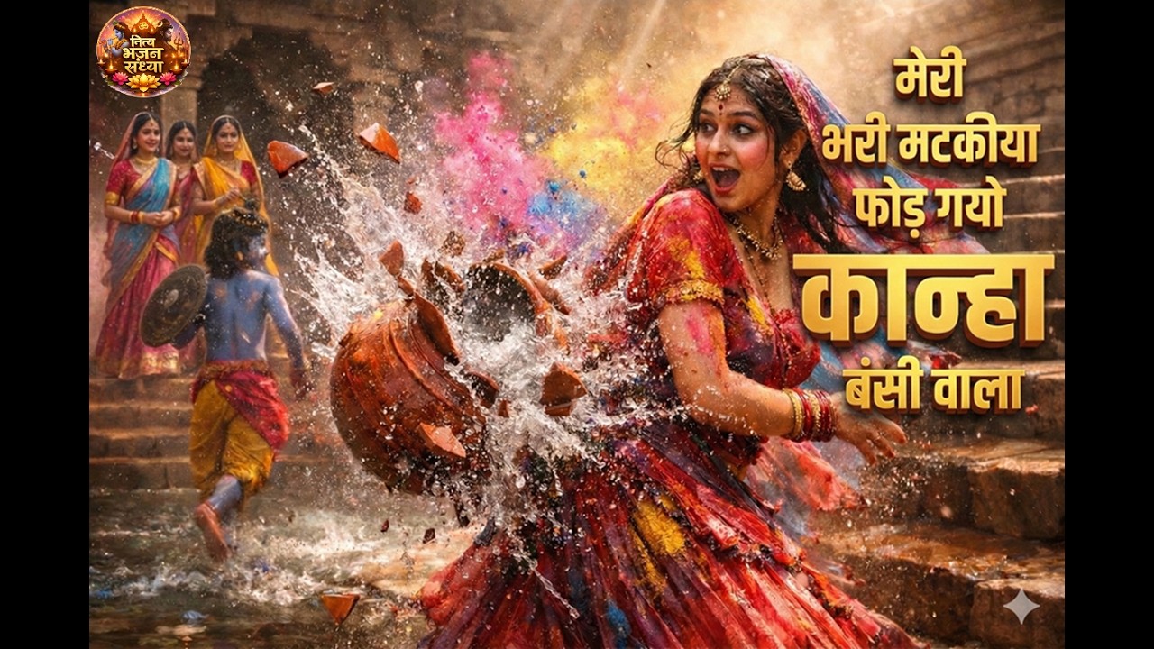 Matki Fod Di Meri Bhajan | Radha Krishna Cute Nok Jhok | Braj Ke Rasiya Krishna Bhajan #matkiphod