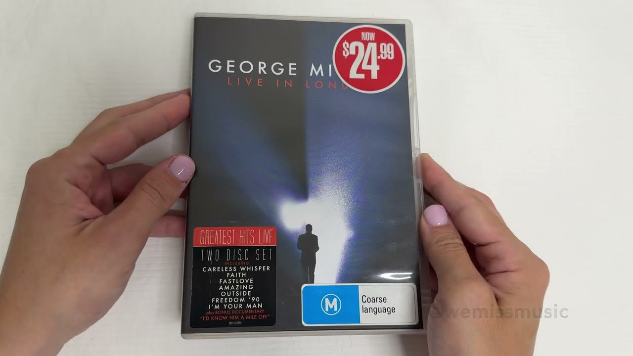 Unboxing: George Michael - Live In London 2-Disc DVD Set (2009)