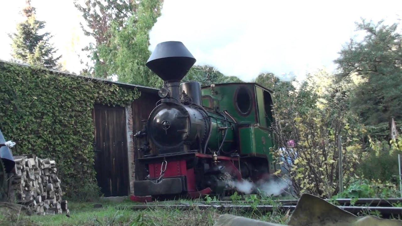 Dampflok Krauss & Co. Baujahr 1924 bei Werners Gartenbahn Löbau/Sa.