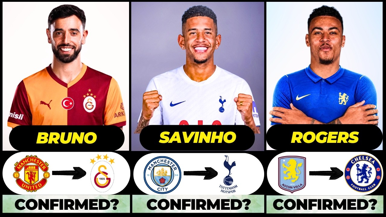 🚨 NEW CONFIRMED TRANSFERS & RUMOURS! 🚨🔥 ft. Savinho, Bruno Fernandes, Morgan Rogers... etc