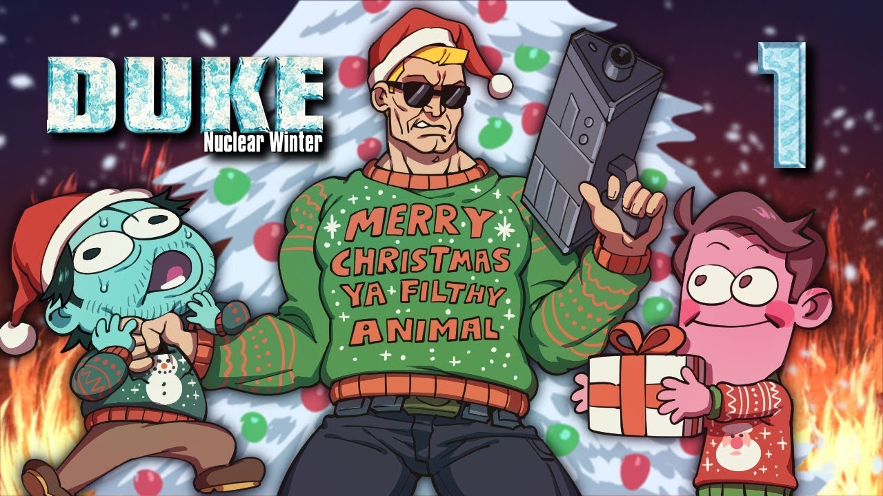 SuperMega Plays DUKE NUKEM: NUCLEAR WINTER - EP 1: Merry Deathmas