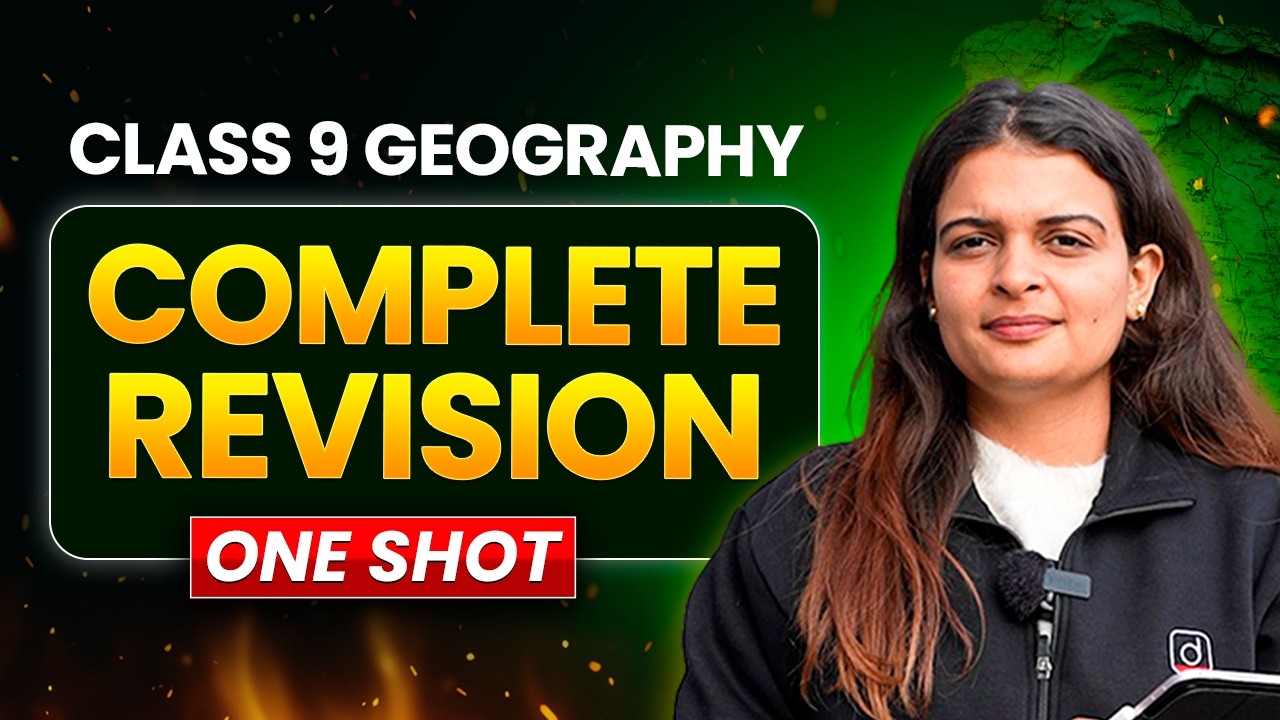 Class 9 Geography Full Revision | SST Final Exam 2026 | Complete Syllabus in One Video ✅ Arima Ma'am