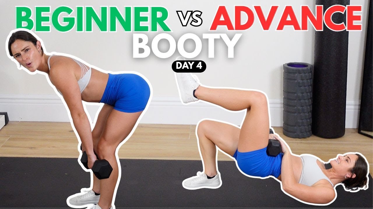 Follow-Along Glute Workout for GROWTH || Beginner ✅ + Advance 🌶️ Series