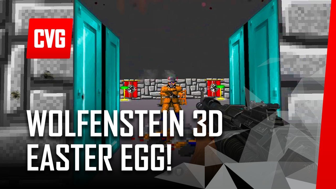 Wolfenstein: The New Order Easter Egg - Secret Wolfenstein 3D Level!