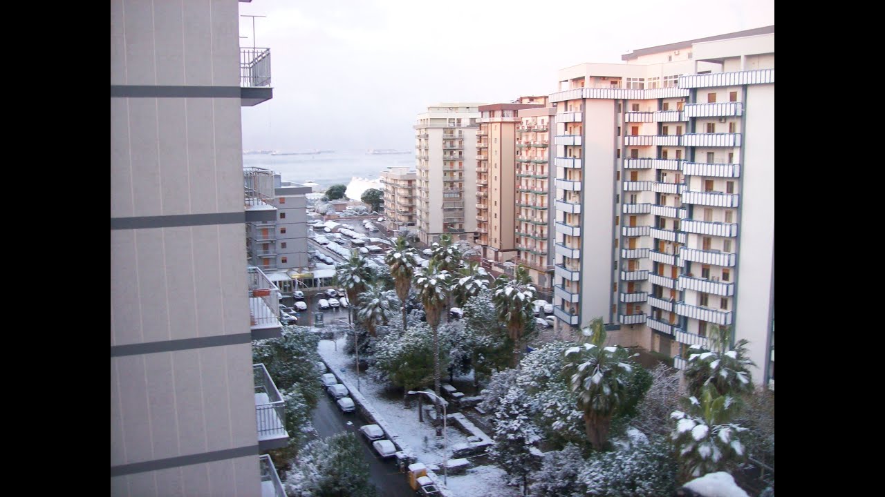 Storica nevicata del 31/12/2014 a Taranto e dintorni