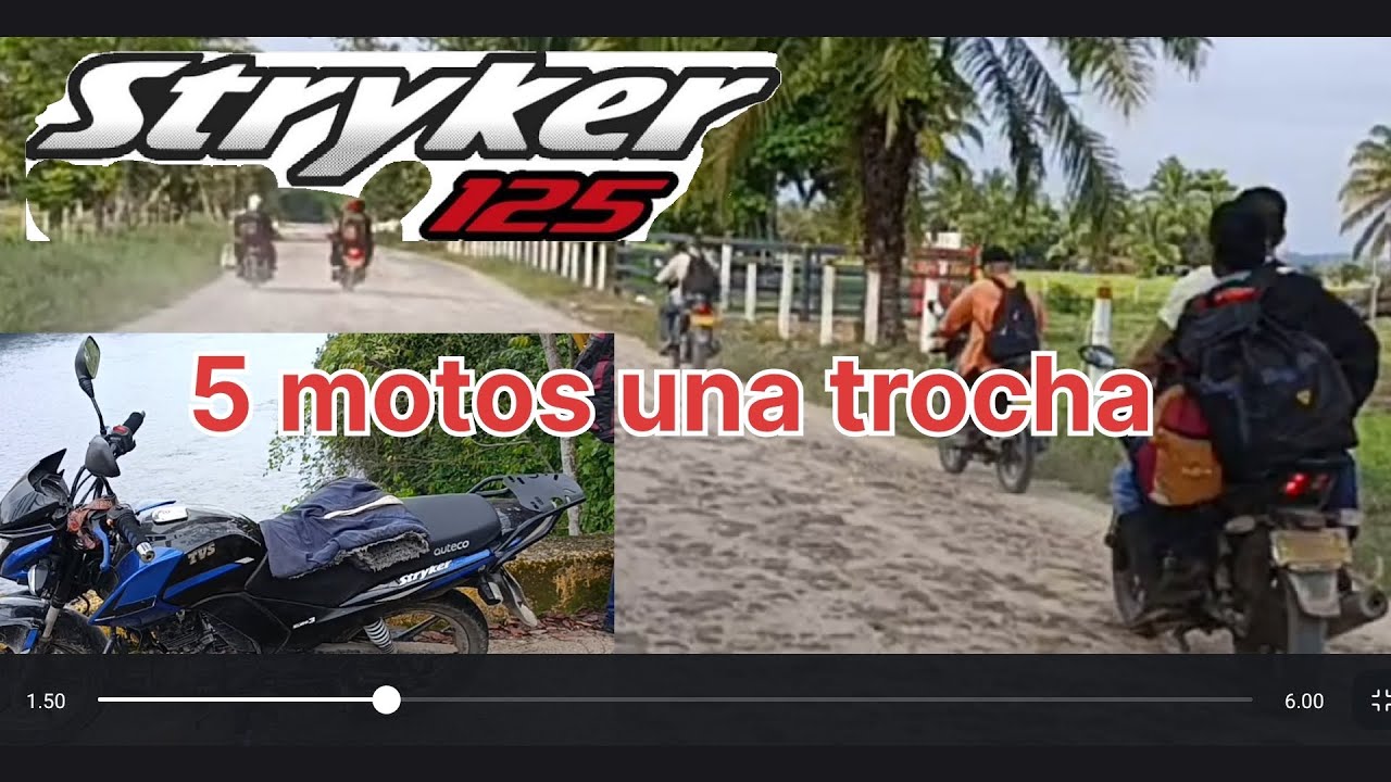 Stryker 125 en trocha dura
