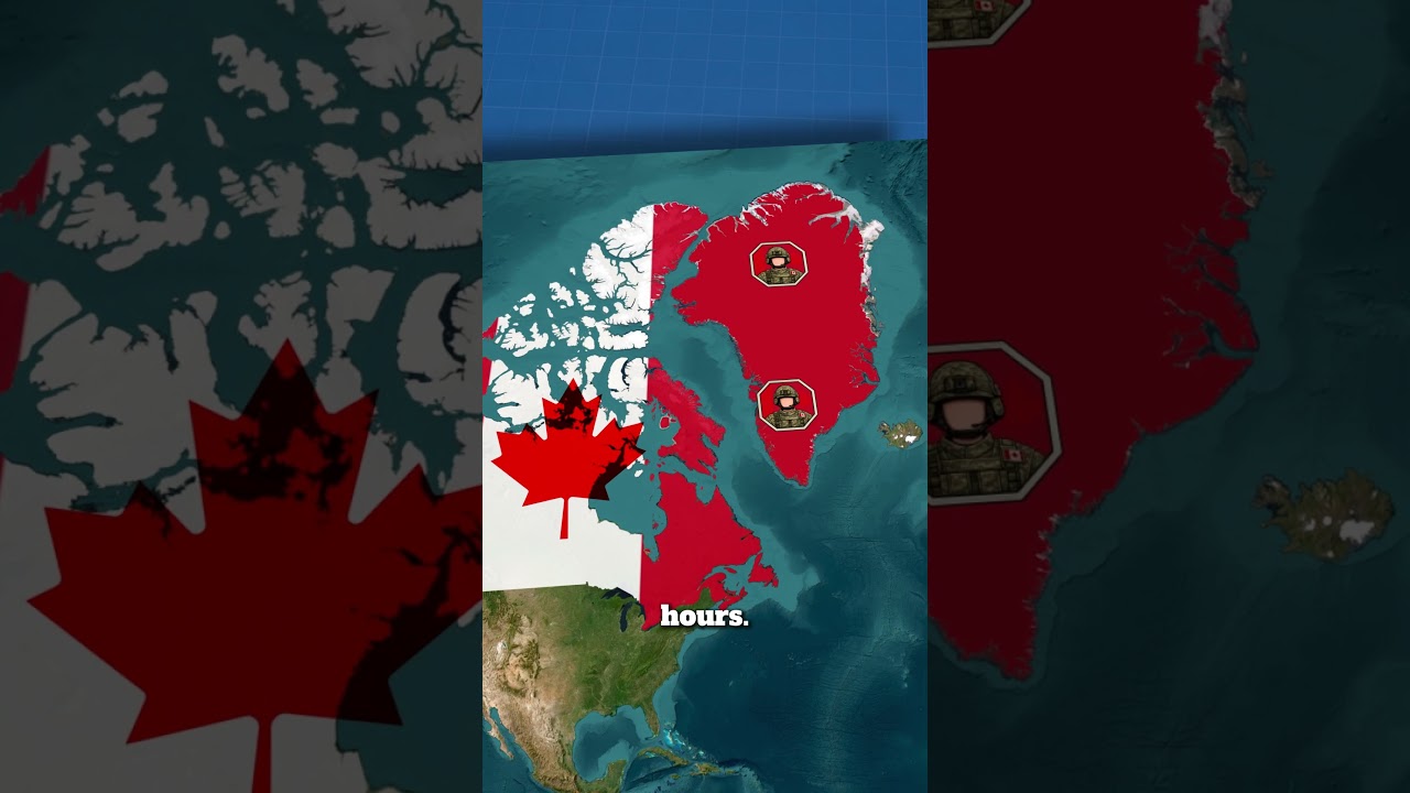 What if Canada Got Mad and Gained Unlimited Power? #geopolitics #shorts