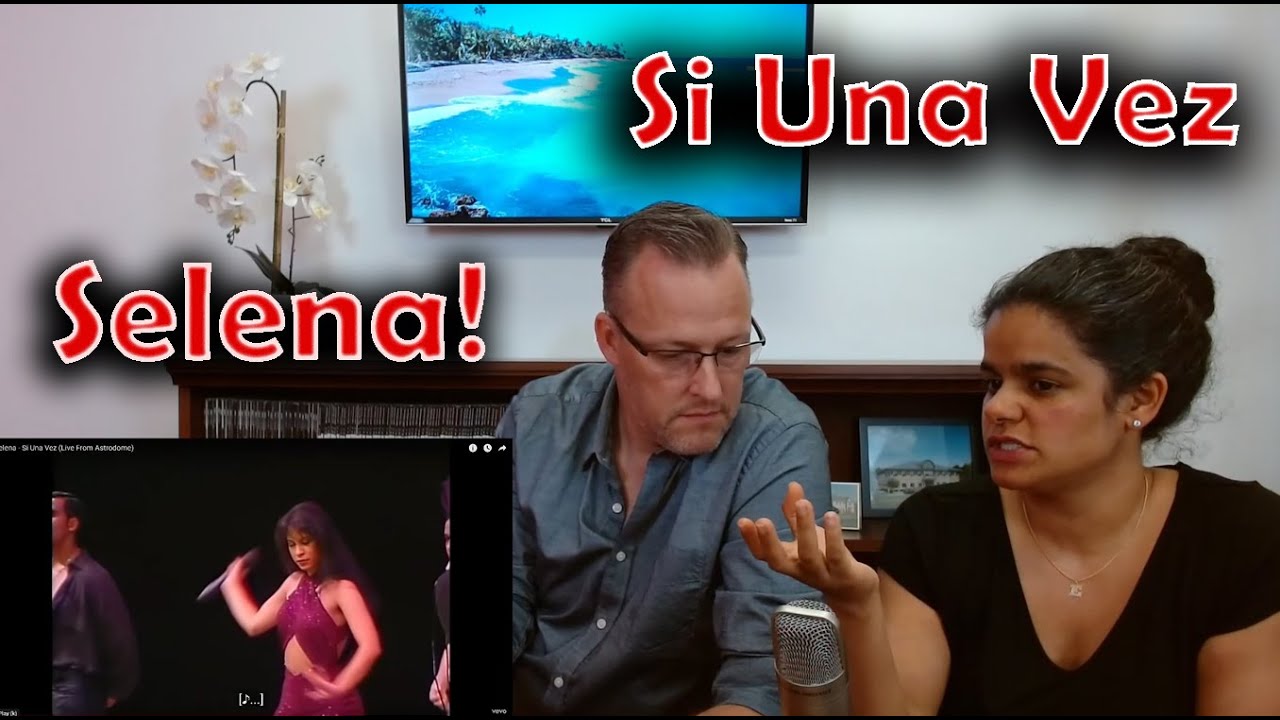 Selena - Si Una Vez (Прямой эфир из Астродома) - РЕАКЦИЯ!!!