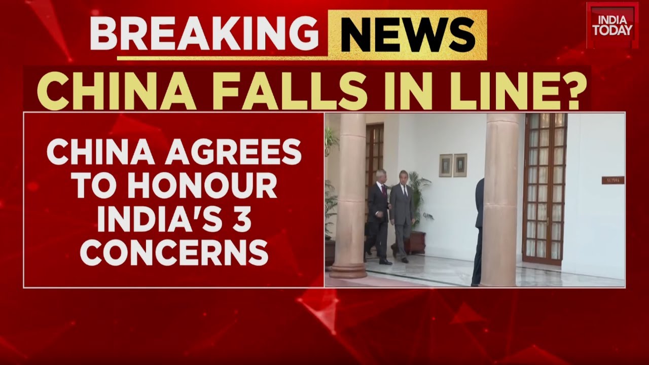 India-China Diplomatic Breakthrough: Beijing Addresses India's Concerns, Offers Aid | India Today